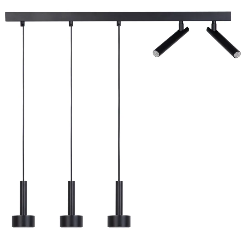 Lampa wisząca STAMP Sigma Lighting 3x GX53 MAX 12W LED, 2xG9 max 3W LED Stal lakierowana Czarny/Czarny Oferta limitowana