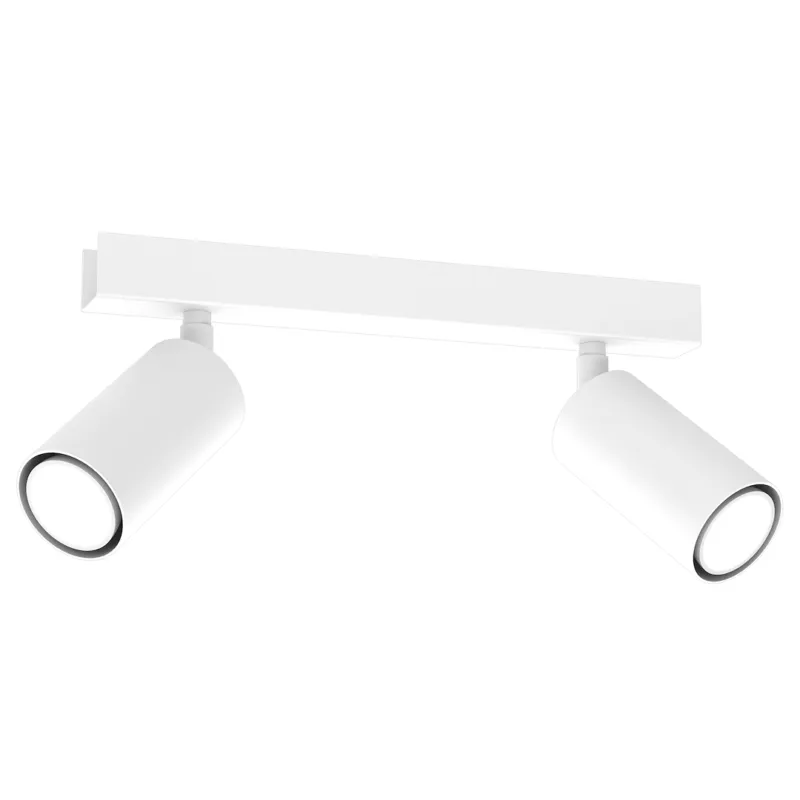 Bestseller Lampa wisząca sufitowa HUDSON MLP8802 Milagro 2xGU10 8W Metal + Plastik Biały