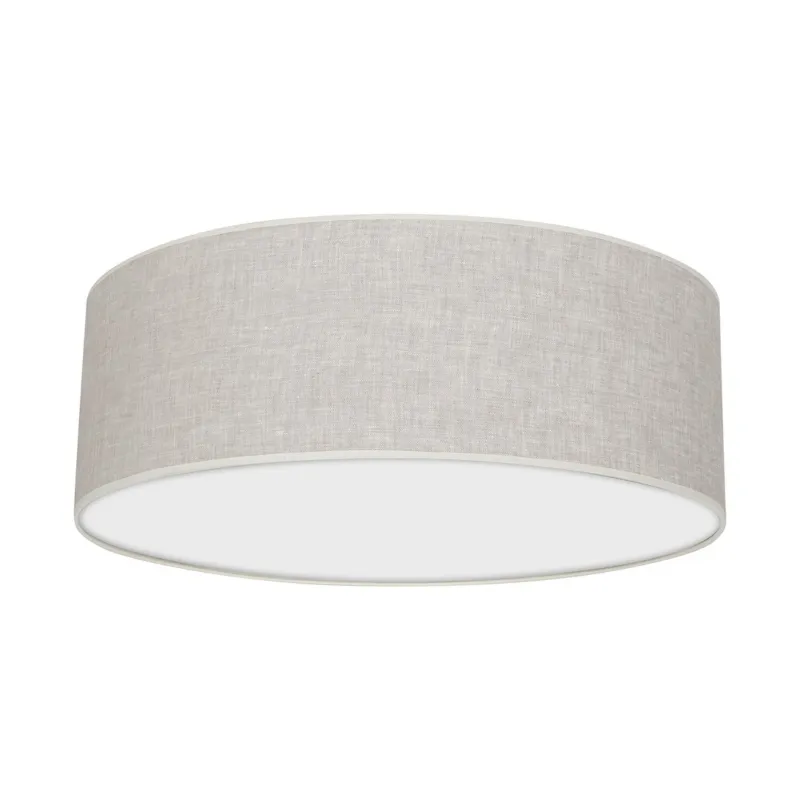 Lampa wisząca sufitowa LINO MLP7499 Milagro 3xE27 Metal + Len Biel / Len Wybór klientów