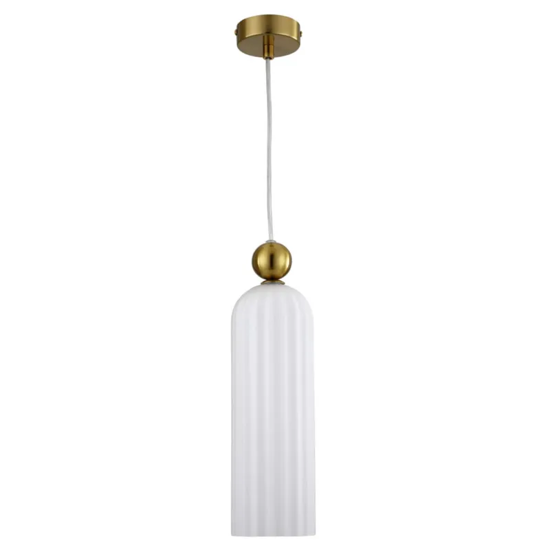Szybka dostawa Lampa wisząca sufitowa Piega LP-939/1P white Light Prestige 1x E14 Szkło Biały