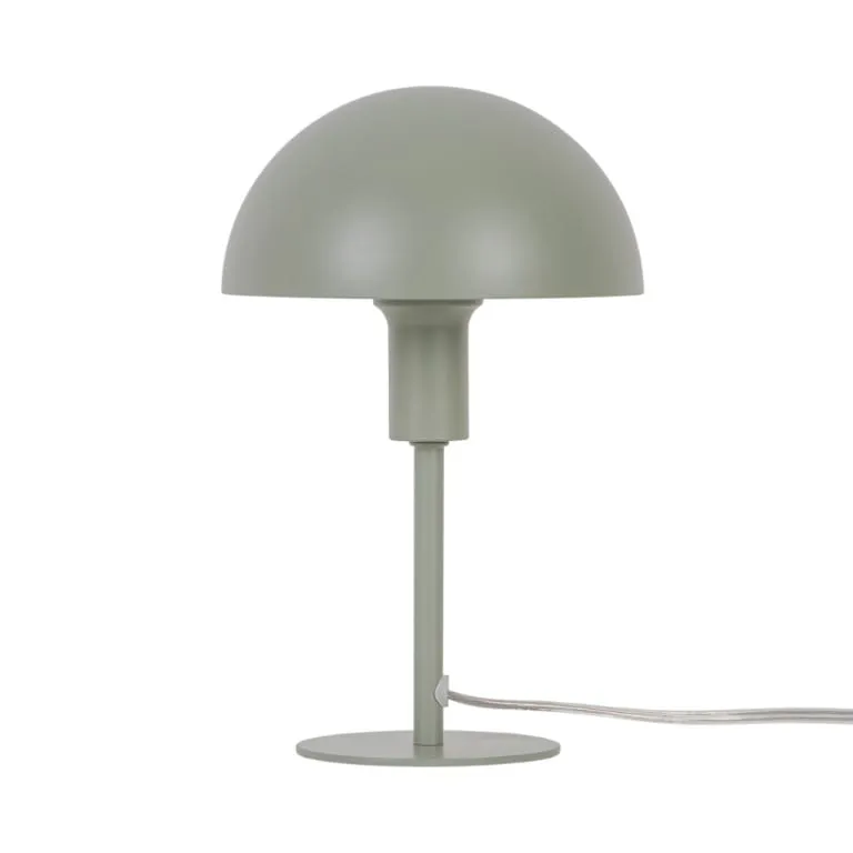 Wyprzedaż Lampa stołowa ELLEN 2213745023 Nordlux 1xE14 40W Metal Zakurzona zieleń