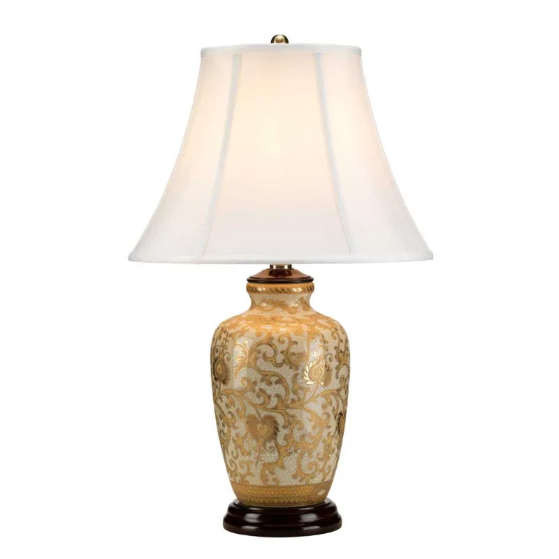 Bestseller Lampa stołowa Goldthistle GOLD-THISTLE-TL Elstead Lighting 1x60 W E27 Złote