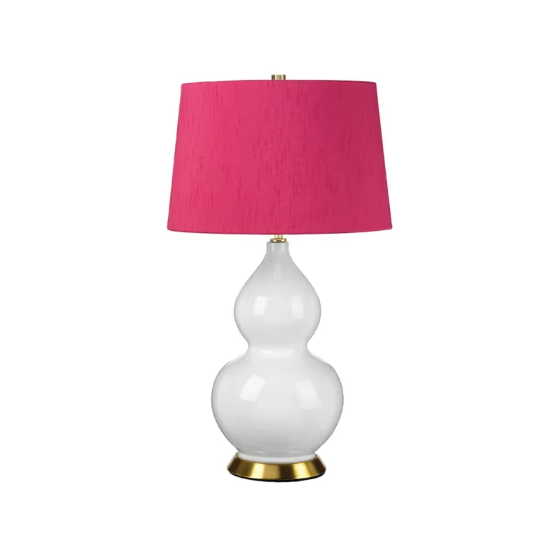 Lampa stołowa Isla ISLA-AB-TL-CRANBERRY Elstead Lighting 1x60 W E27 Biały/Postarzany mosiądz Ostatnie sztuki