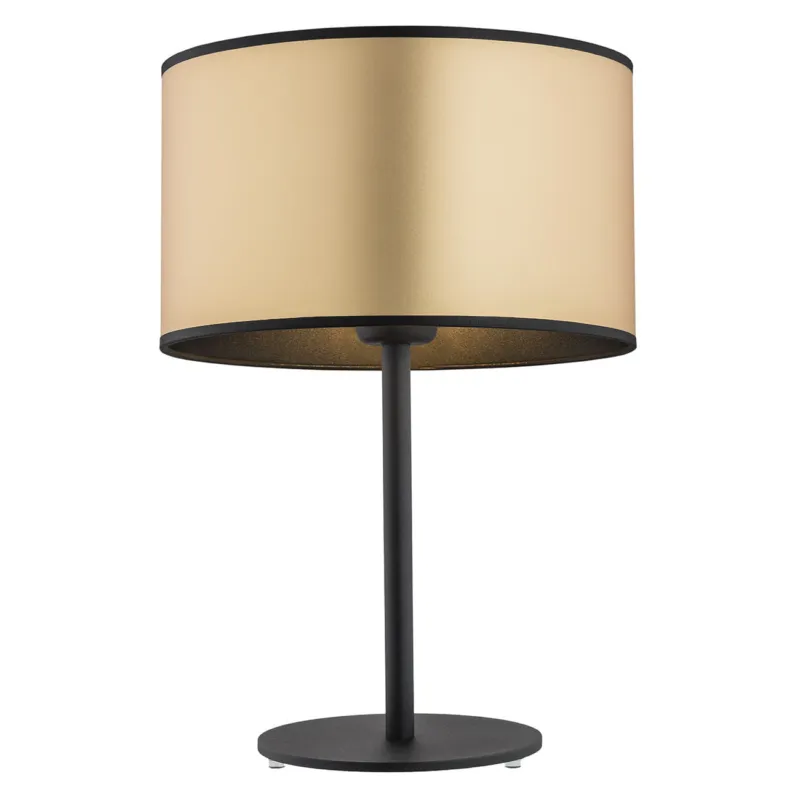 Lampa Stołowa Karin 4297 Argon 1xE27 15W Stal Lakierowana, Złoty Nowość