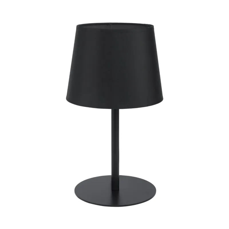 Wyprzedaż Lampka nocna MAJA 2936 TK Lighting 1xE27 15W Tkanina Czarny