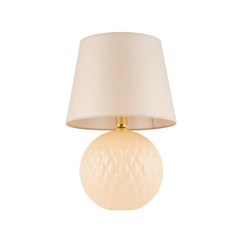 Szybka dostawa Lampka nocna SANTANA 5591 TK Lighting 1xE27 15W Tkanina Beż
