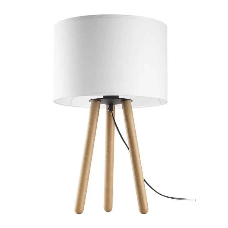 Ekspresowa dostawa Lampka nocna TOKYO 5290 TK Lighting 1xE27 15W Tkanina Biały