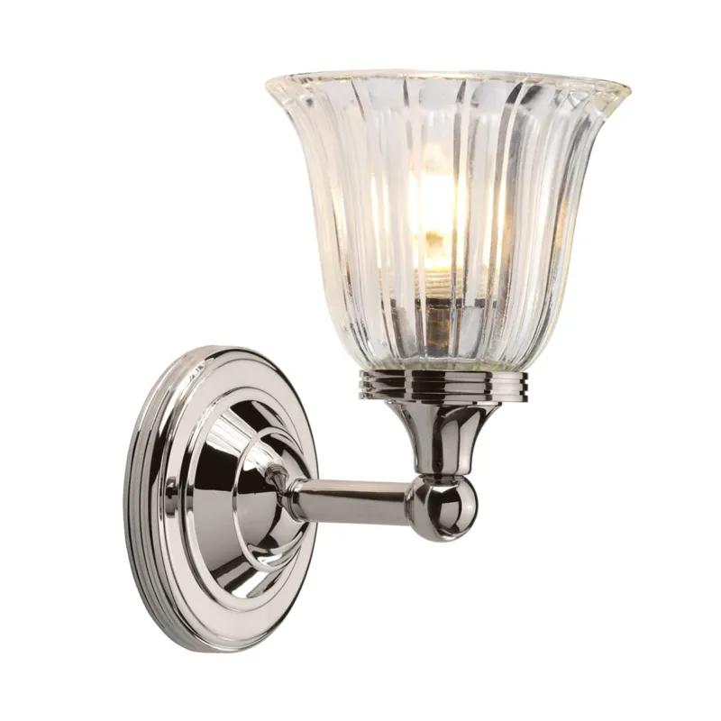 Tani Lampa ścienna Austen BATH-AUSTEN1-PN Elstead Lighting 1x3W LED G9 Aluminium Srebrny