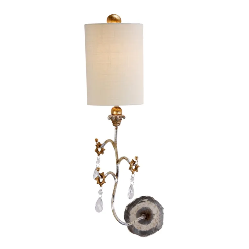 Obniżka ceny Lampa ścienna Tivoli FB-TIVOLI-W1-SV Elstead Lighting 1x60W E27 Stal Wielokolorowy