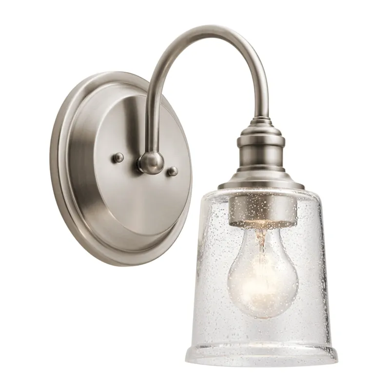 Zamów teraz Lampa ścienna Waverly KL-WAVERLY1-CLP Elstead Lighting 1x60W E27 Stal Srebrny