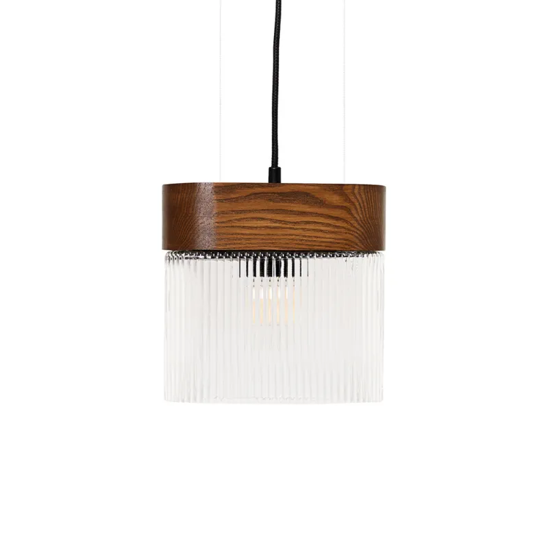 Dodaj do koszyka Lampa wisząca FLUMINA A orzech E14 - UMMO Lighting