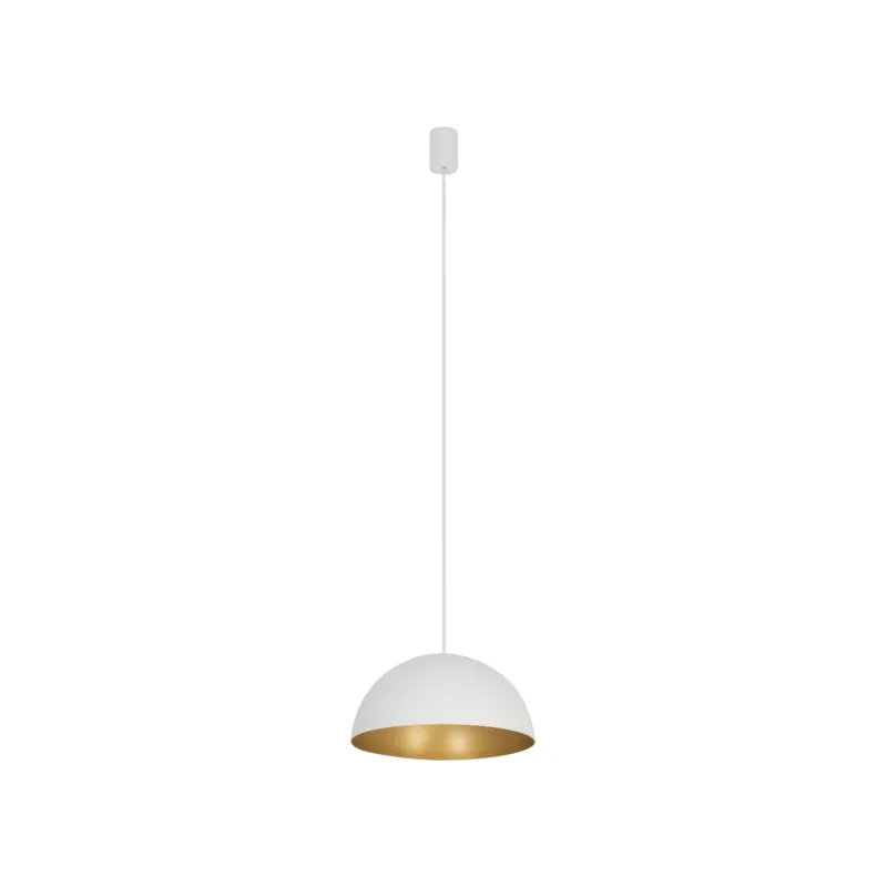 Lampa wisząca HEMISPHERE SUPER S WHITE-GOLD 12W biała 10701 Nowodvorski Hit sprzedaży