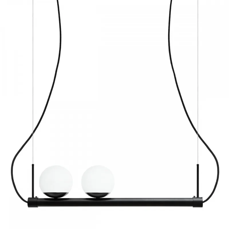 Oferta limitowana Lampa wisząca LIGNE czarny E27, taśma - UMMO Lighting