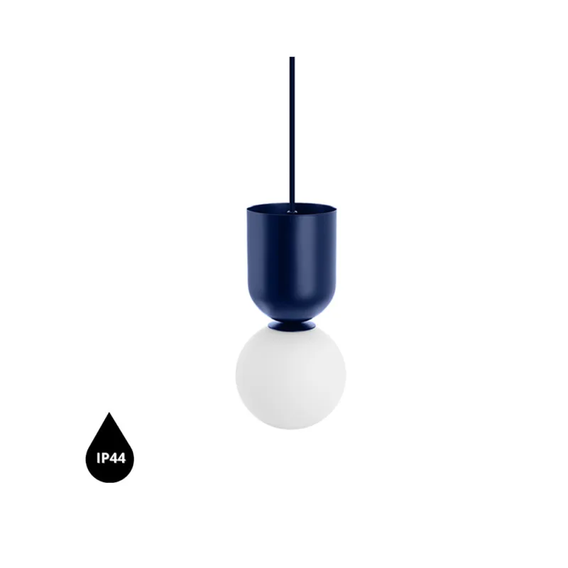 Szybka dostawa Lampa wisząca LUOTI granatowy IP44 - UMMO Lighting