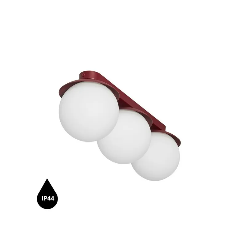 Oferta czasowa Plafon KUUL B burgundowy IP44 - UMMO Lighting