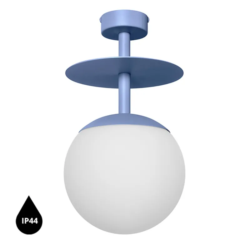 Plafon PLAAT B niebieski IP44 - UMMO Lighting Darmowy zwrot