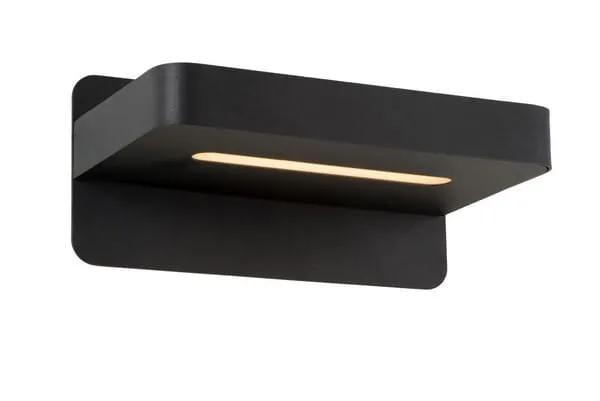 Kinkiet Atkin czarny LED zintegrowany 77280/05/30 - Lucide Bezpieczne zakupy