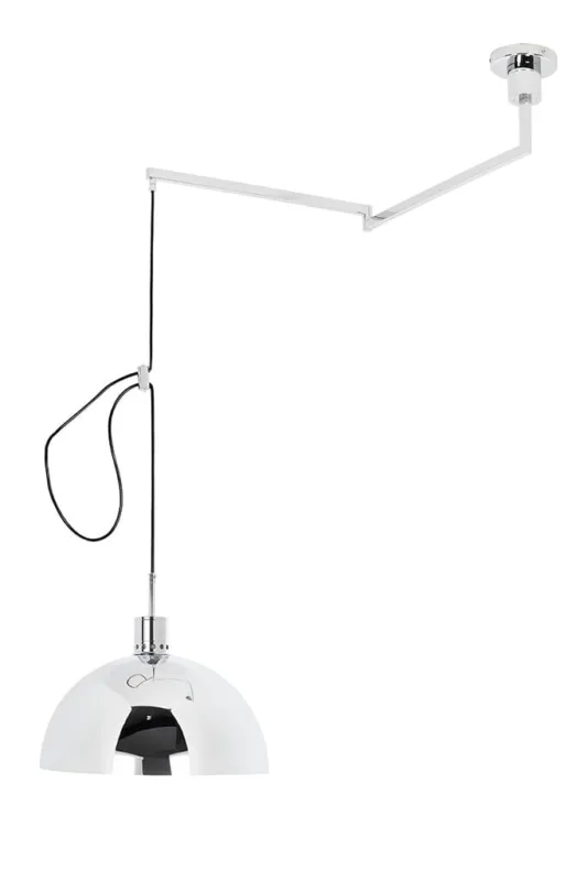 Lampa wisząca ROTA 360 srebrny chrom – Moosee Popularny