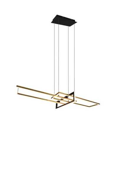 Lampa wisząca Salinas złoty i odcienie złota LED zintegrowany 320310308 - Trio Wyjątkowa oferta