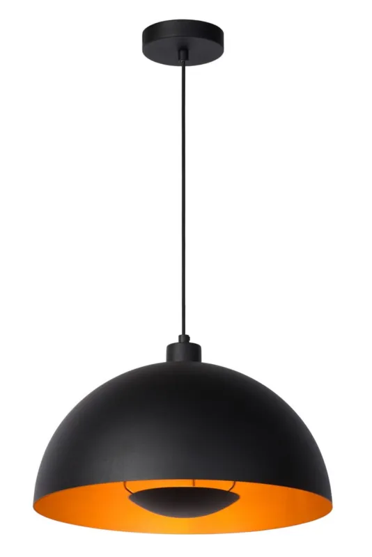 Ograniczona ilość Lampa wisząca Siemon czarny E27 45496/01/30 - Lucide