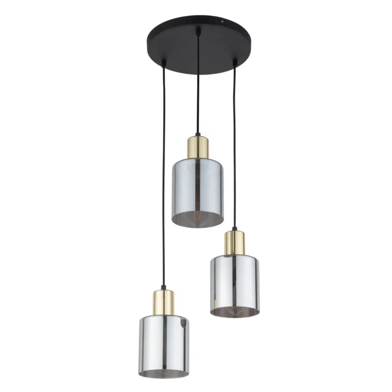 Szybka wysyłka Lampa wisząca Sierra Gold 3x E27 - TK Lighting