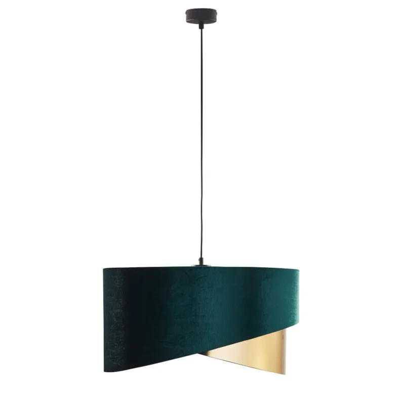 Ekspresowa dostawa Lampa wisząca Tercino Blue/Gold 3x E27 - TK Lighting