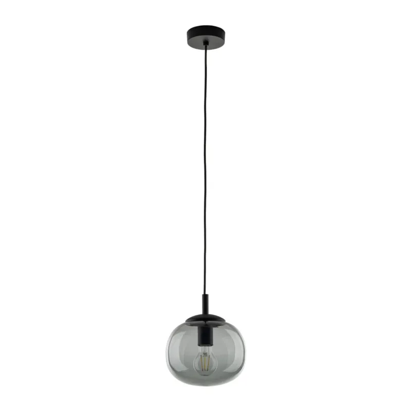 Darmowy zwrot Lampa wisząca Vibe Graphite Czarny 1x E27 - TK Lighting