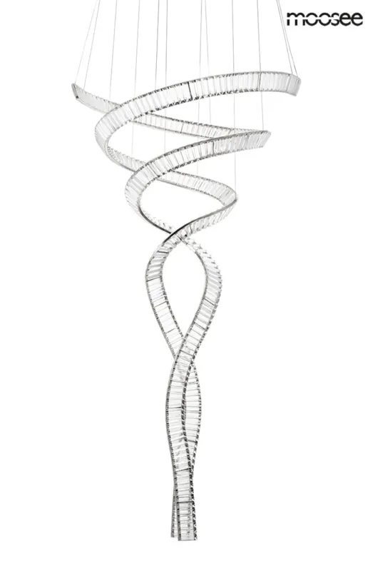 Lampa wisząca WAVE CORDON 2B chrom – Moosee Bestseller