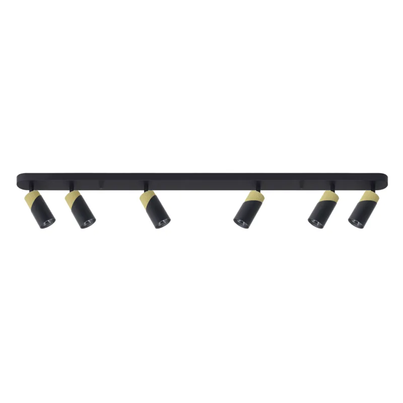 NEO BLACK GOLD SPOT 6xGU10 Cena promocyjna
