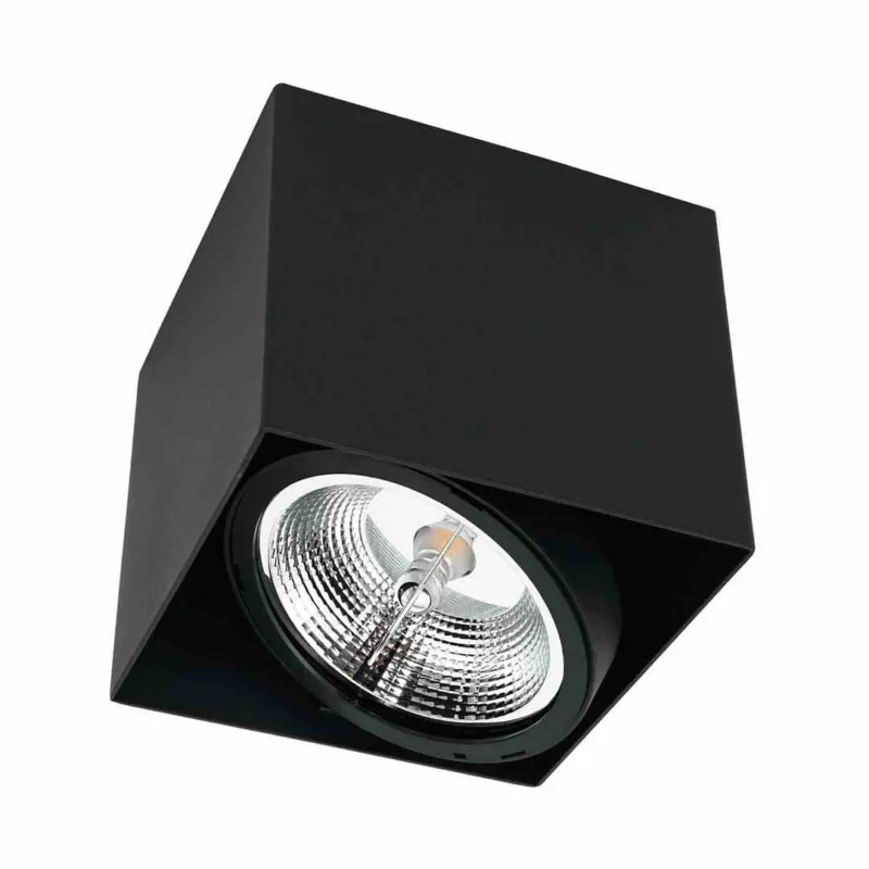 Oprawa Natynkowa Plaza 1Xgu10 Ar111 Czarna Milagro Super okazja