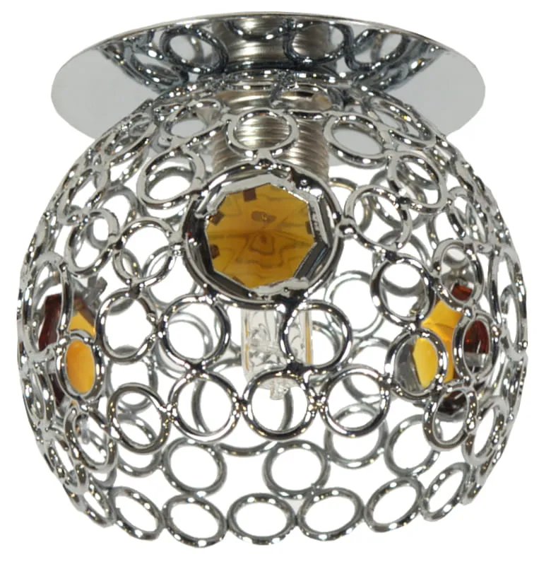 Oprawa stropowa Opr bursztynowy 0xG9 2203980 - Candellux Lighting Bezpieczna płatność