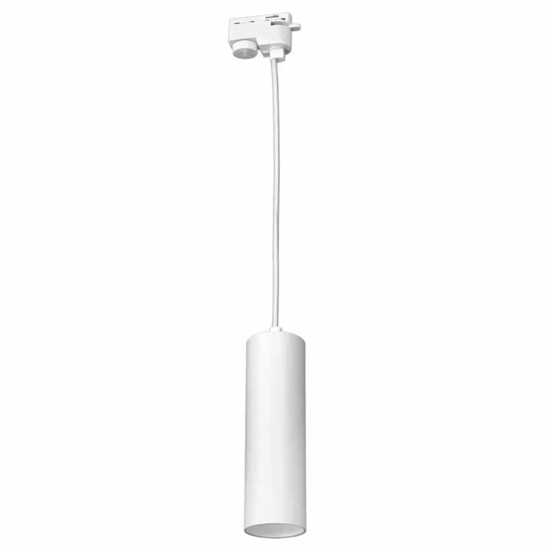 Rabat Pipe Track Pendant Light White 1Xgu10 Eko-Light