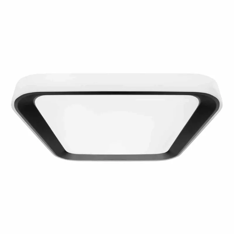 Popularny Plafon Quadro Black 38W Milagro