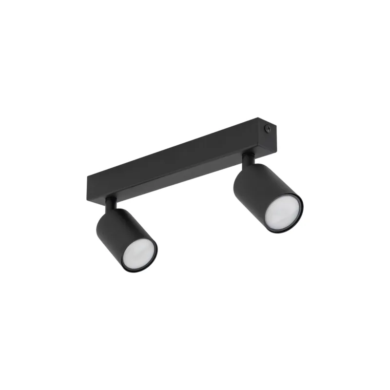 Łatwy zwrot Lampa sufitowa Nex Black 2Xgu10 2x - TK Lighting