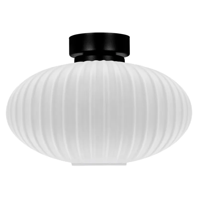 Lampa sufitowa PESO K-5671 Biały, czarny 1 źr., E27, 15W LED - Kaja Premium