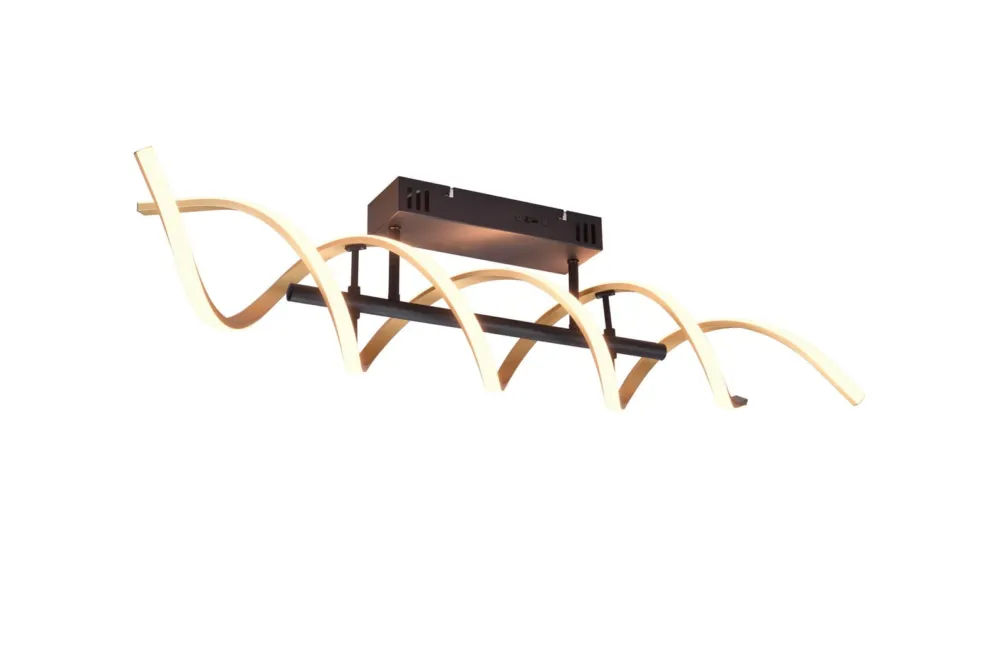 Lampa sufitowa Sequence złoty i odcienie złota LED zintegrowany 641810208 - Trio Tylko do końca tygodnia
