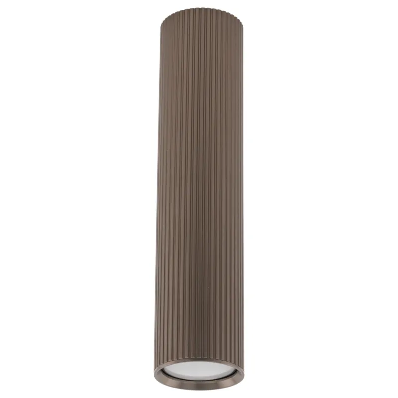 Taniej Lampa sufitowa Tune Brown L 1x GU10 - TK Lighting