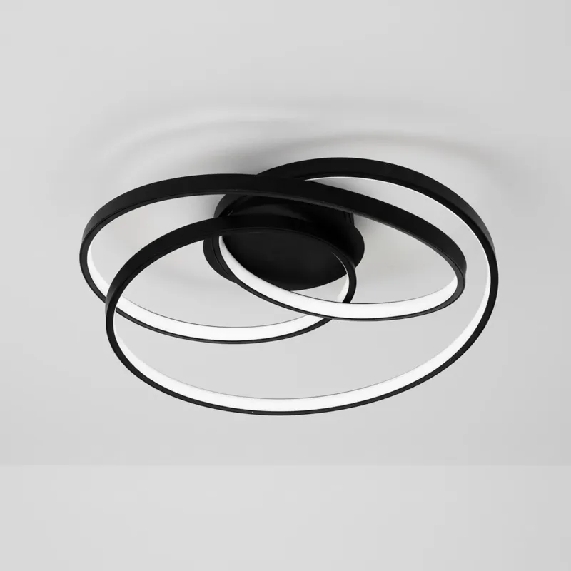 Bezpieczne zakupy Lampa sufitowa Turner ML2058 czarny GU10 - Milagro