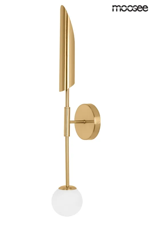 Lampa ścienna LUCCA złota – Moosee Wyjątkowa oferta
