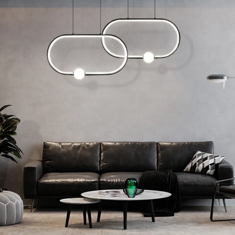 Najlepsza cena Lampa Wisząca 3D Karta Katalogowa/datasheet Ze Czarnym 48W - DomenoLED