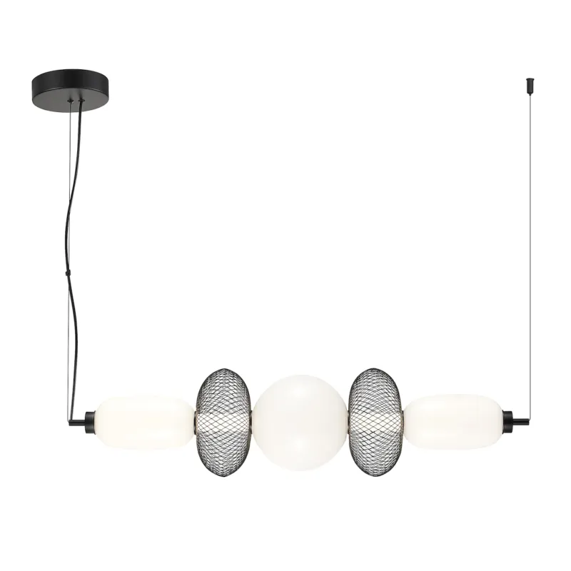 Lampa wisząca Arame ML1434 czarny E27 - Milagro Nie przegap