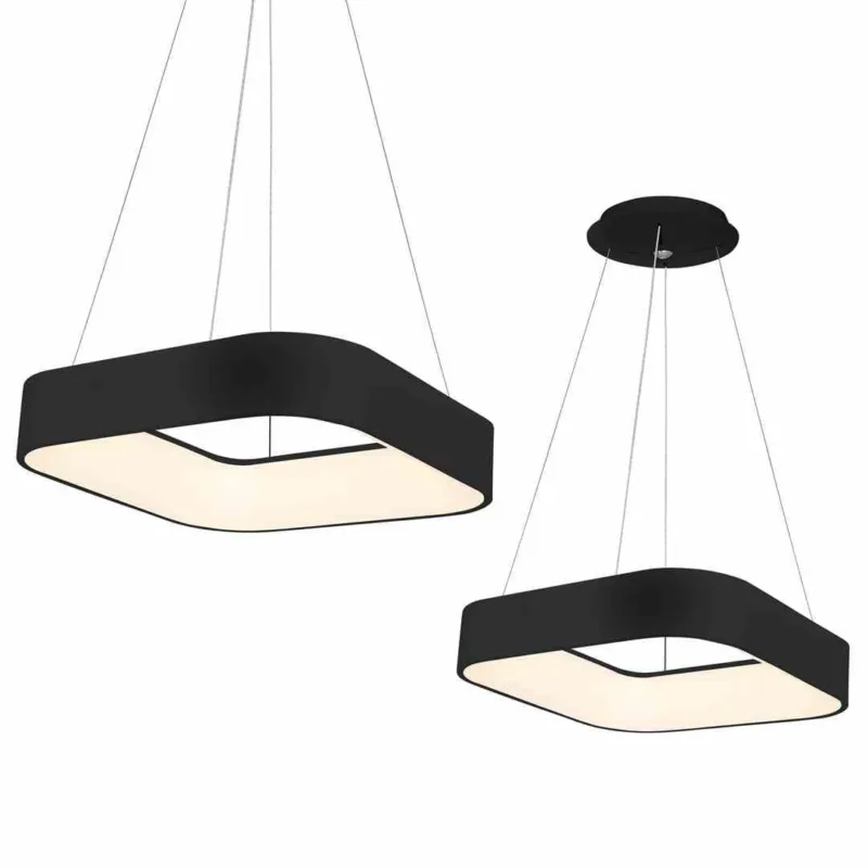 Cena promocyjna Lampa Wisząca Astro Black 24W Led Milagro