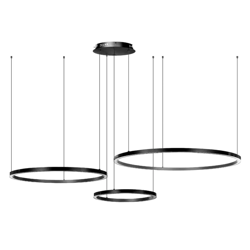 Lampa Wisząca AZ134 Czarny 116W - DomenoLED Okazja