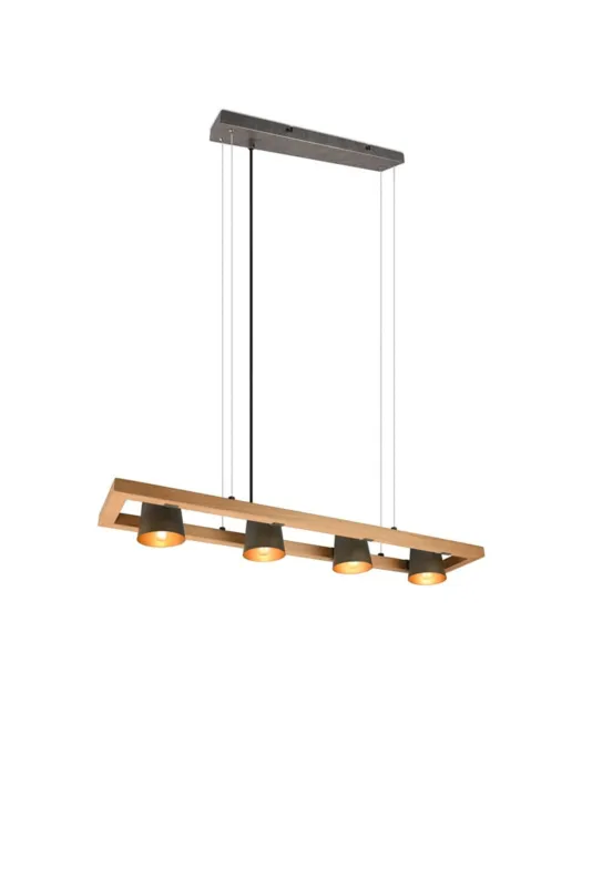Lampa wisząca Bell srebrny i odcienie srebra E14 301900467 - Trio Promocja