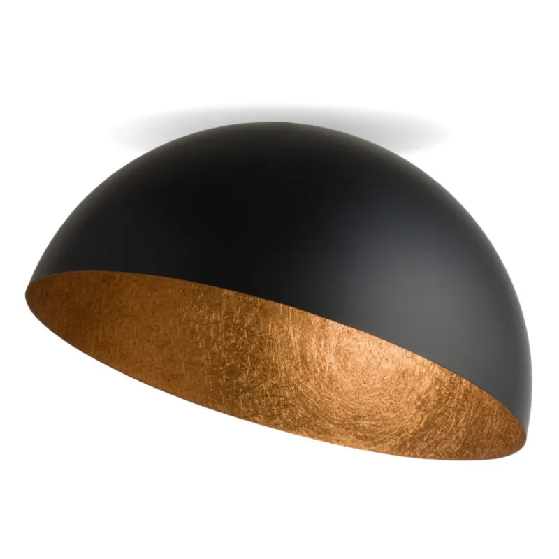 Plafon Sfera 70 /miedziany Czarny/miedź E27 - Sigma Bezpieczne zakupy