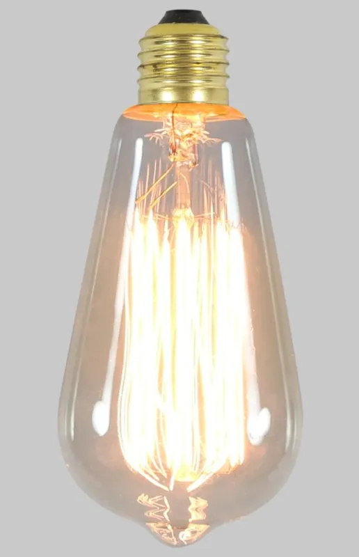 Super okazja Żarówka Edison E27 1xE27 szara 3030948 Candellux