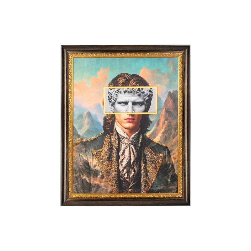 Okazja Obraz NEON AMADEUS 80x100 cm – King Home
