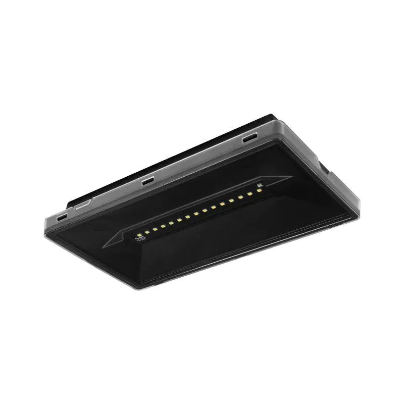 Bezpieczne zakupy Oprawa Awaryjna Vella Led So 350 Cb Ip44 [Blk] (Brak Piktogramu W Zestawie) / Współpraca Z Centralną Baterią / 87522