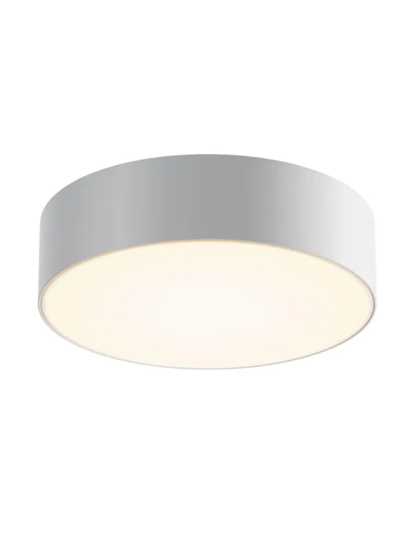 Zewnętrzny plafon sufitowy Zon IP65 LED - 22 cm, z mleczną blendą, 3000K, 2200lm, biały Cena promocyjna
