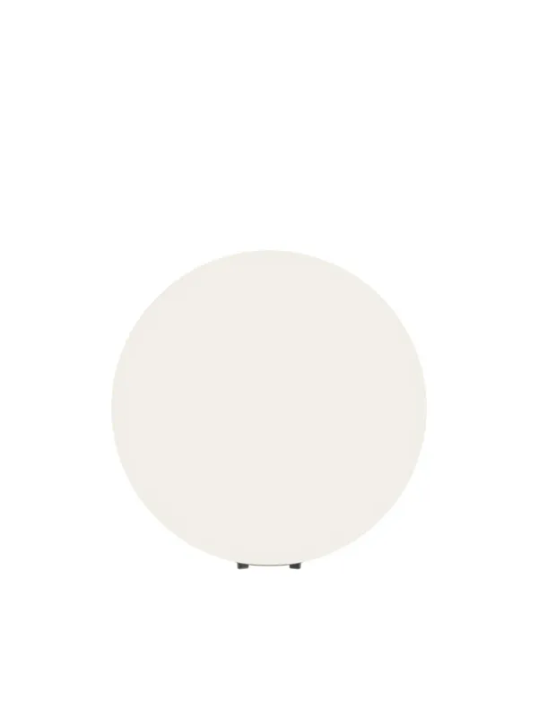 Minimalistyczna lampa ogrodowa kula Erda 50 cm na taras IP54 - matowa biel, E27 Oferta limitowana